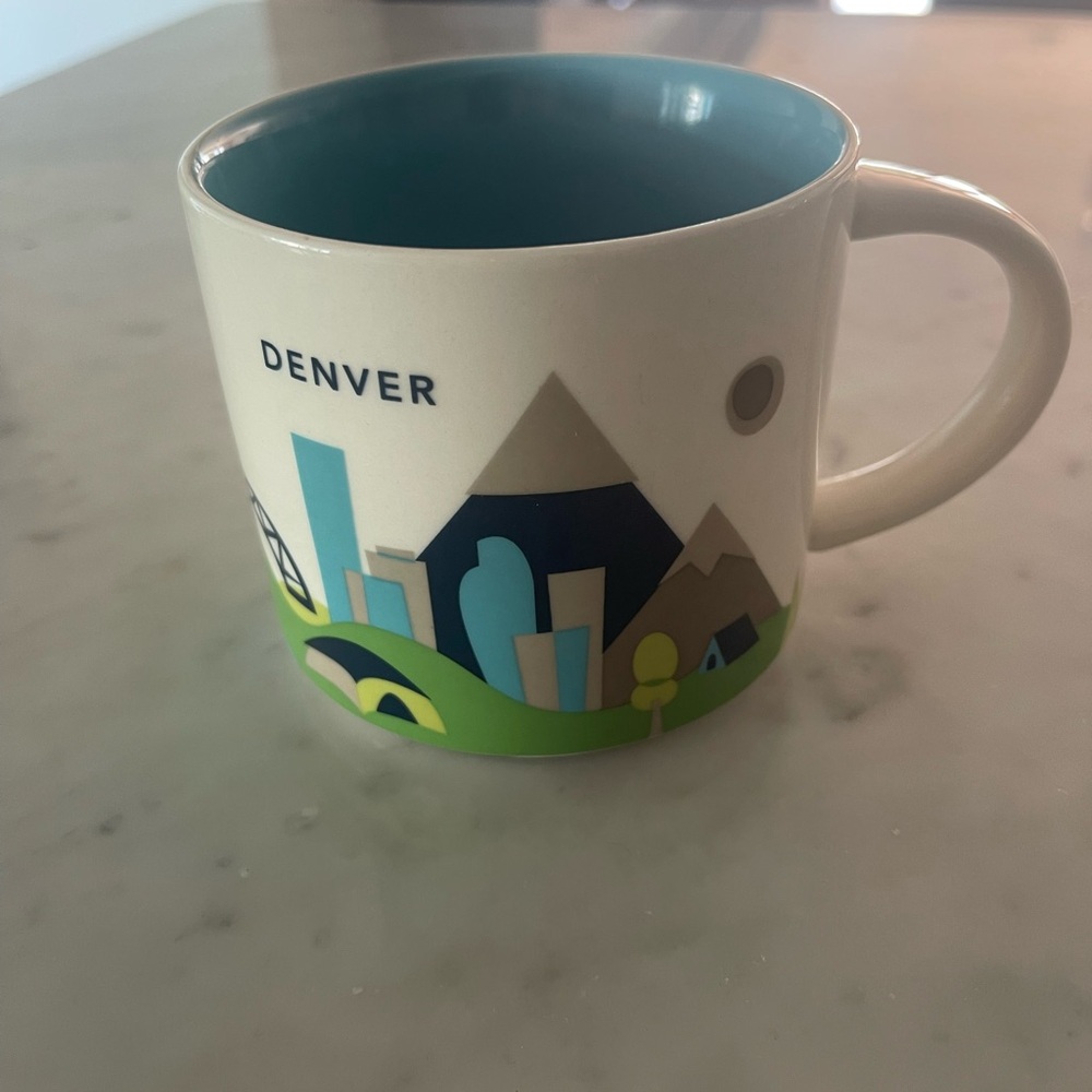 Starbucks, you are here collection Denver, 14 ounce coffee mug